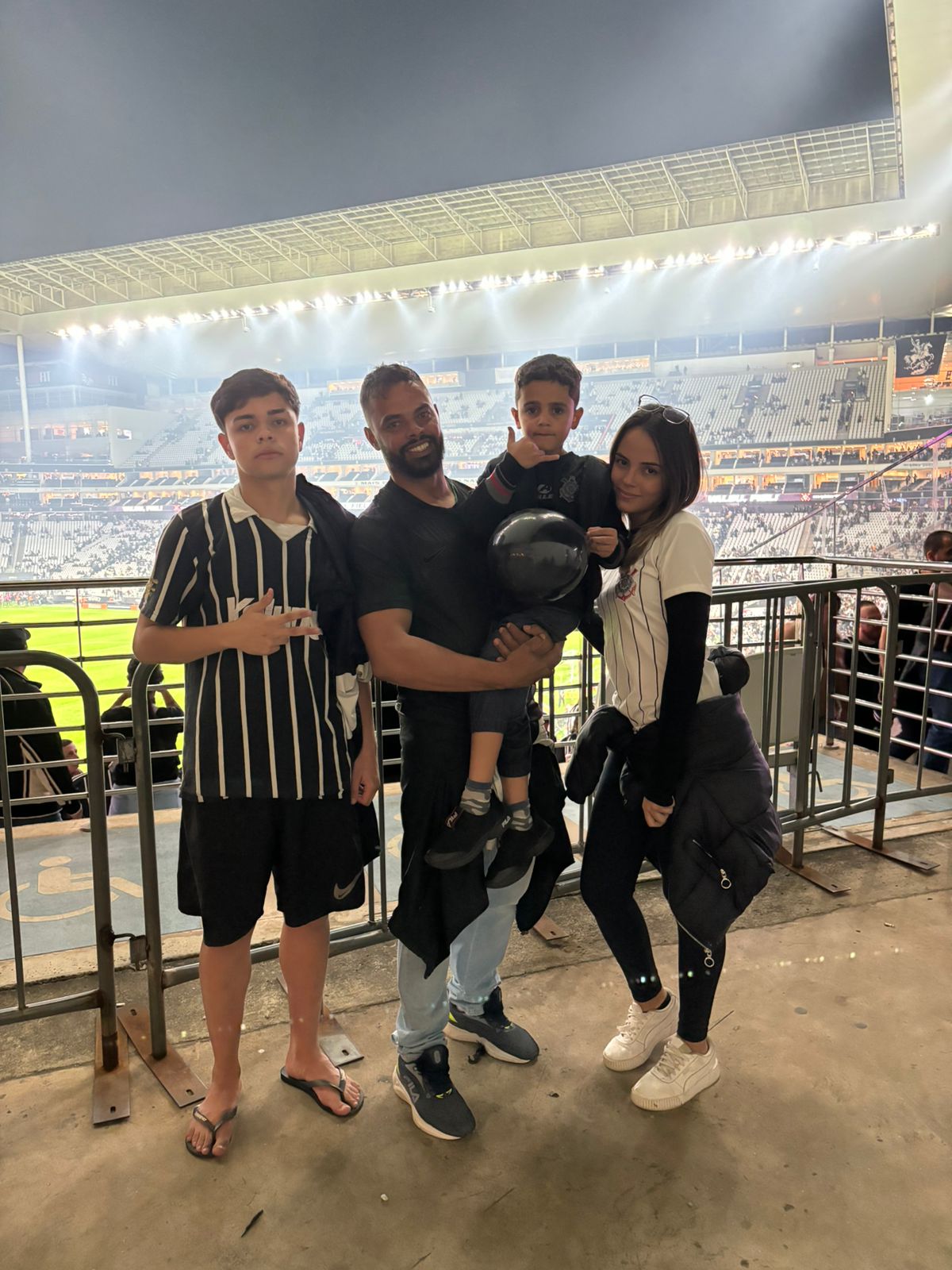 Silvio e Carol em família